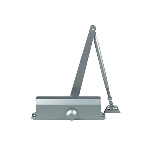 Ada Compliant Door Closer Adjustable # 1-4, Dual Valve - Aluminum Finish - 381020-Al