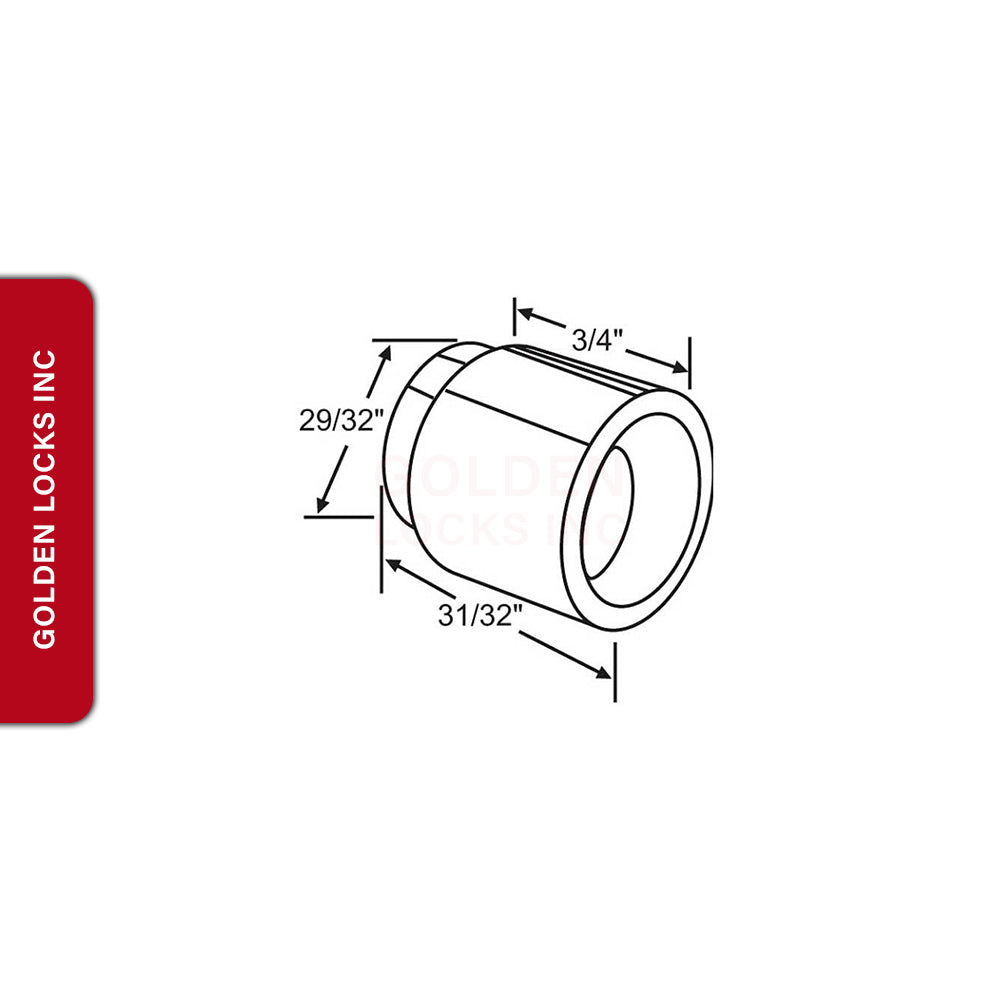 Handle Extension Satin Nickel 39-714P