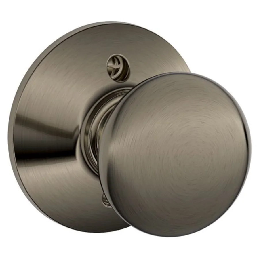 Schlage Residential F170 - Plymouth Knob Half Dummy-Kinsler Rose