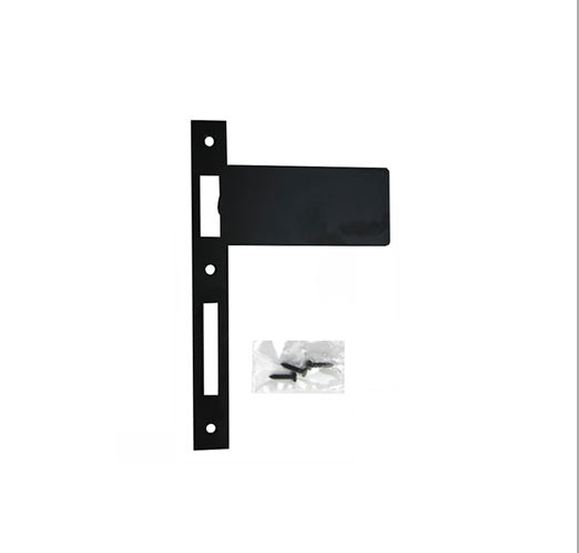 LATCH & DEADBOLT 7-15/16" STRIKE PLATE WITH EXTENDED 5" LIP - 429004