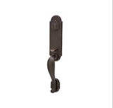 EMTEK REMINGTON SINGLE CYLINDER DEADBOLT TUBULAR ENTRY-SET IN DARK BRONZE - 451112