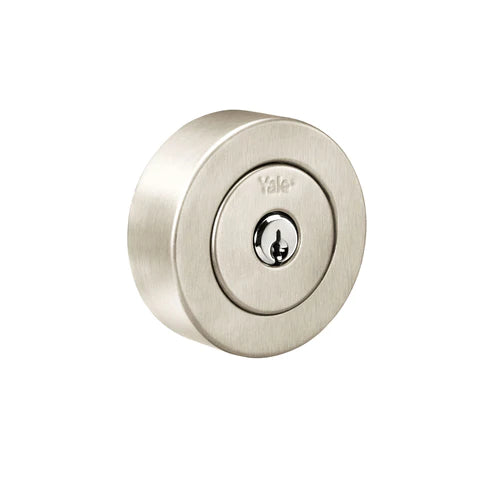 Accentra (Yale) Flat Round Single Cylinder Deadbolt