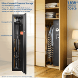 Barska Tall Biometric Rifle Safe AX11652