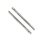 TRUTH 13.44 AWNING WINDOW HINGE 14" TRACK, 4 HOLE - STAINLESS STEEL