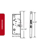 Ashland Single Point Lock 56-109