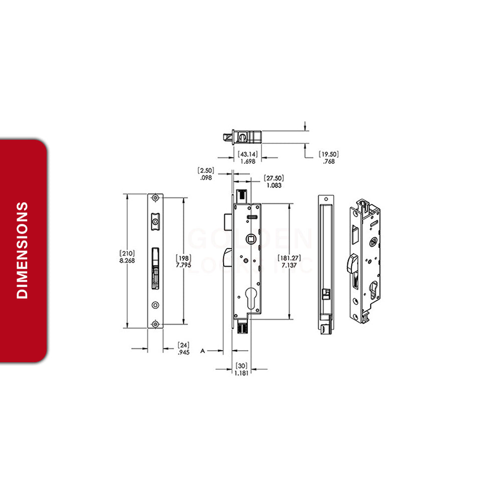 Multipoint Lock 56-124