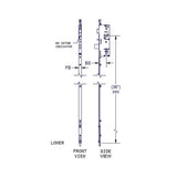 Amesbury Premier 2000 Multipoint Lock - 56-478