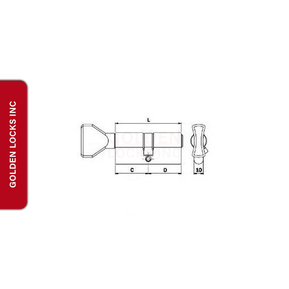 Iseo Cylinder 56-623NK