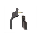 Hoppe French Casement Handle - 38mm Shaft, Metallic Brown Matte Finish