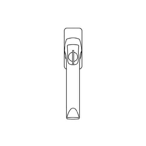 London Handle For Tilt & Turn Windows - Made Of Aluminum - White