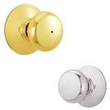 Schlage Residential F40 - Privacy Lock - Plymouth Knob, 16080 Latch and 10027 Strike - Kinsler Rose