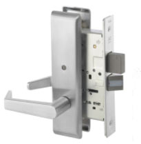Accentra 8862FL Mortise Privacy, bedroom or bath Lever Set