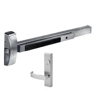 Sargent 8815-F-ETL-US32D-LHR 36" Rim Exit Device, Non Keyed Passage Lever, ETL Trim, Left Hand Reverse, US32D/630 Satin Stainless Steel Finish