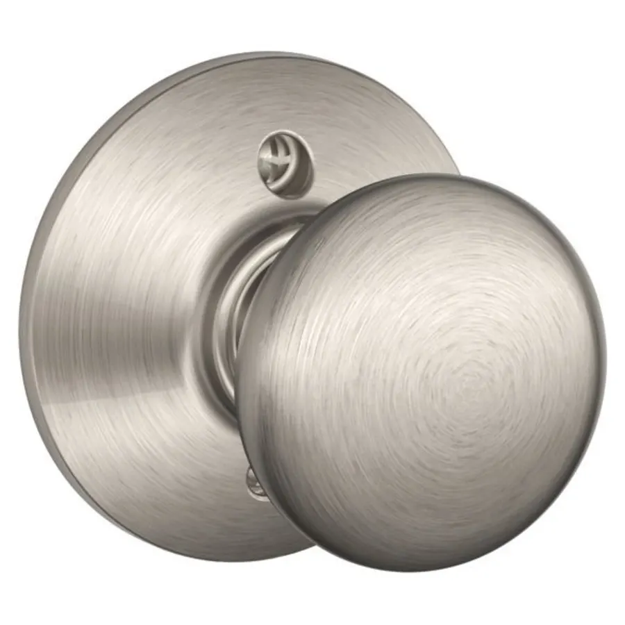 Schlage Residential F170 - Plymouth Knob Half Dummy-Kinsler Rose