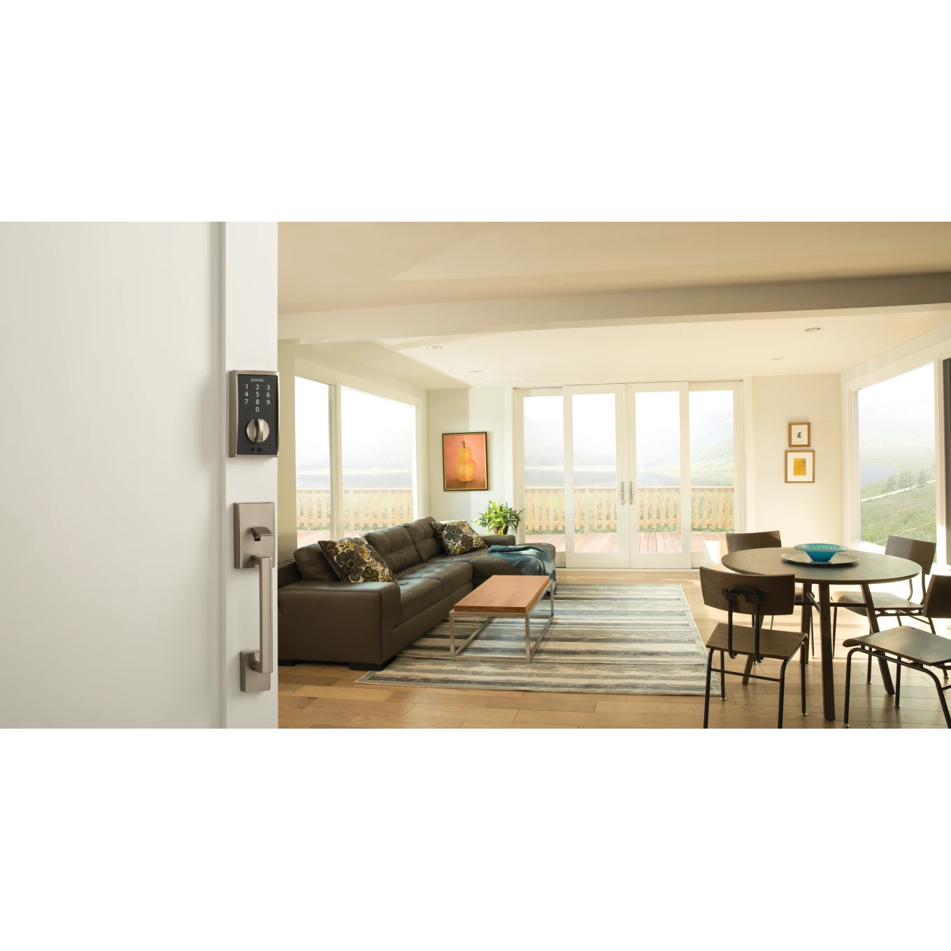 Schlage Residential BE375 - Century Touch Keyless Electronic Deadbolt