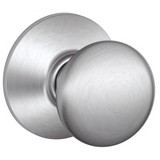 Schlage Residential F10 - Plymouth Knob Passage Lock with 16080 Latch and 10027 Strike- Kinsler Rose