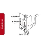 ABC Awning Operator RH 41-212P D