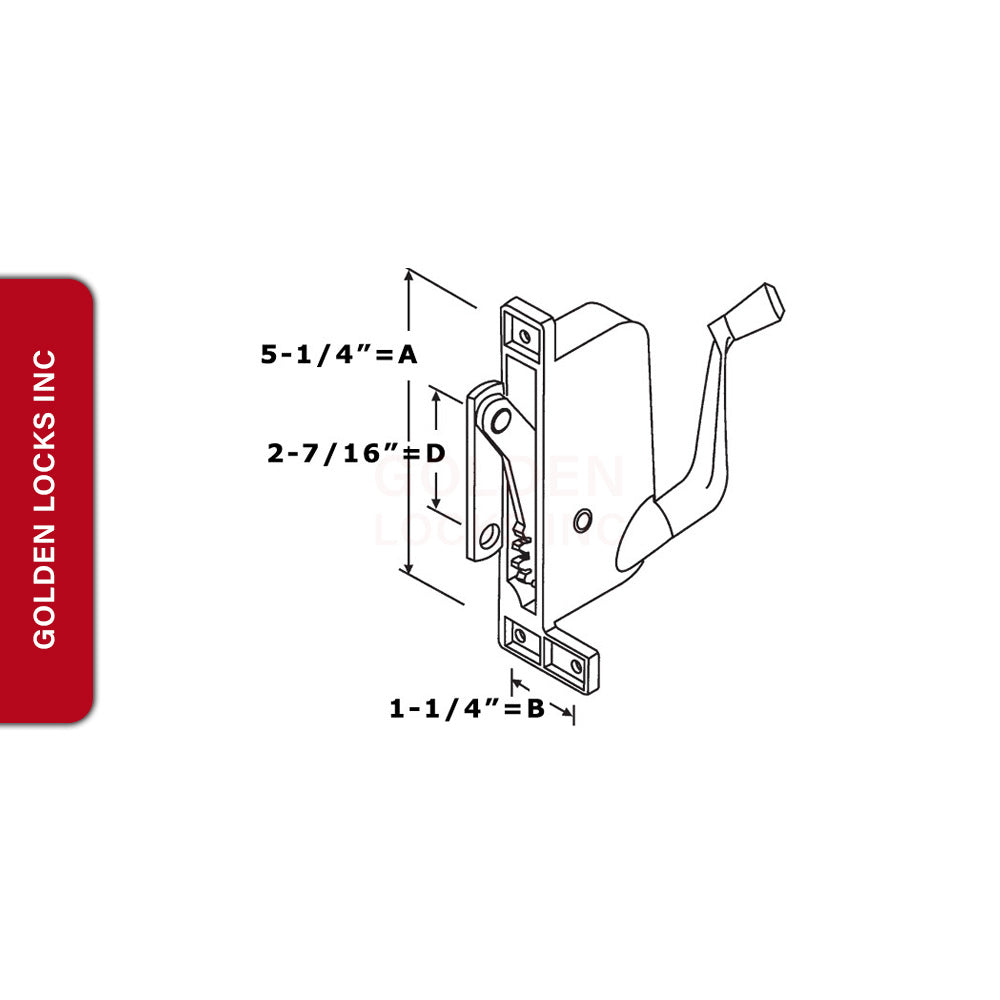 ABC Awning Operator RH 41-214P D