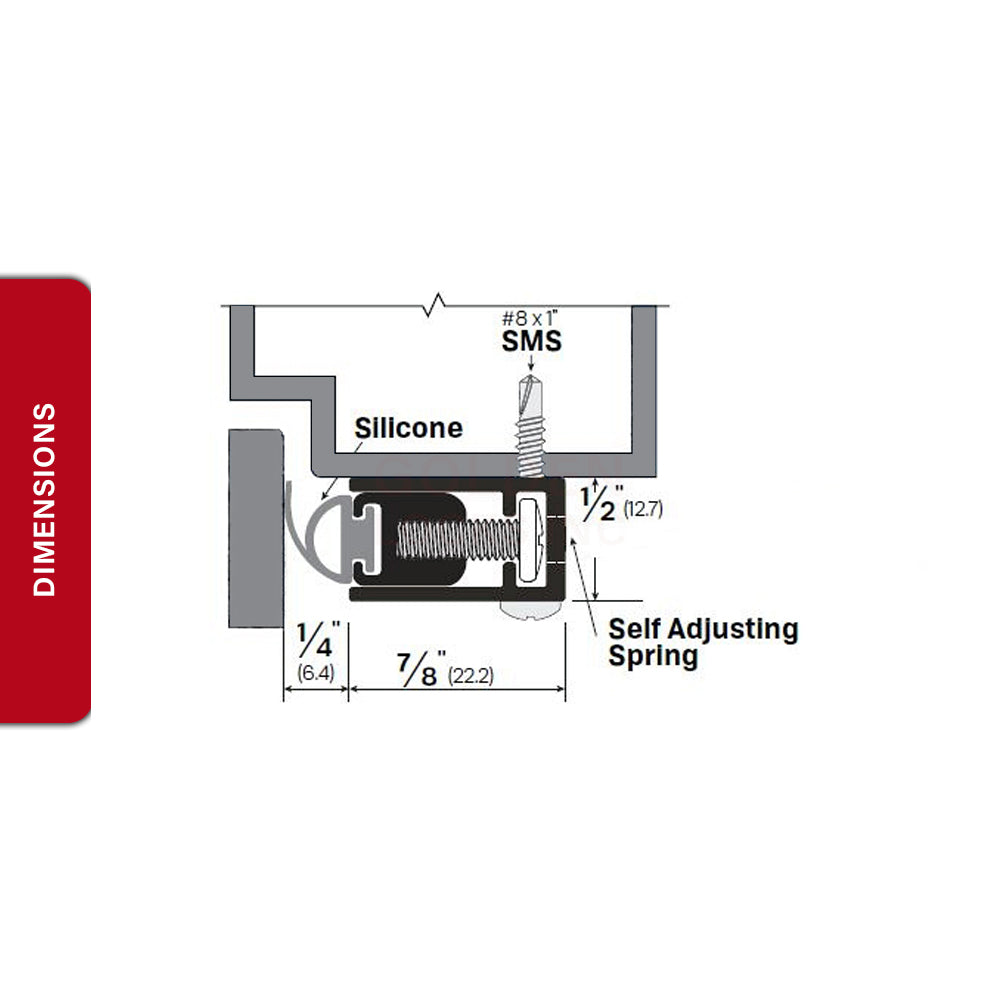 Aluminum Adjustable Sealing System 19-1332A-48