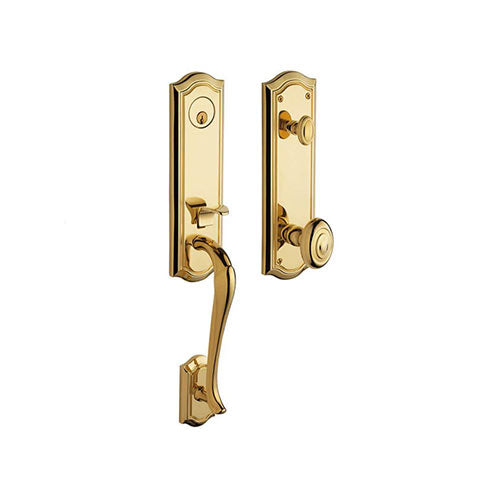 85337 Bethpage Single Cylinder Emergency Egress Entrance Set with Interior Knob