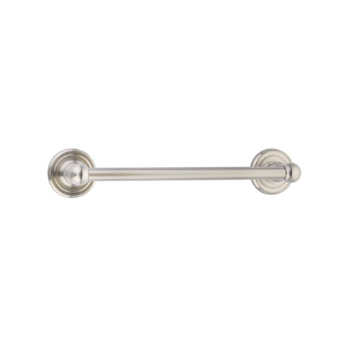 Emtek 18" Traditional Brass Towel Bar w/ Regular Rosette