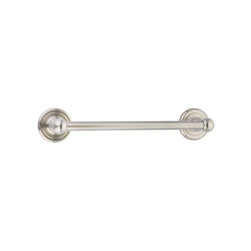 Emtek 24" Traditional Brass Towel Bar w/Regular Rosette