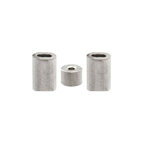 Cable Ferrules And Stops, Garage Door; 5/16 Inch- 2 Pack