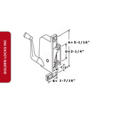 Crown Awning Operator LH 41-235P D