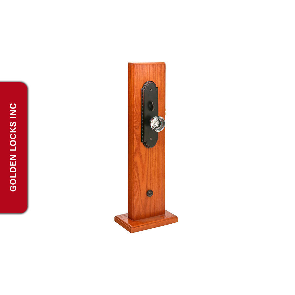 Emtek 3304 Hamilton Brass Mortise Entrance Handleset - Entry Set