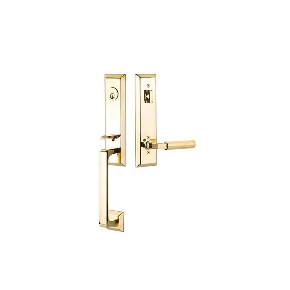 Emtek Transitional Heritage Monolithic Handleset