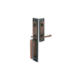 Emtek Arts & Crafts Full Length Entrance Handleset