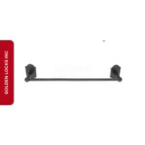 Emtek 23024 Sandcast Bronze 12 Inch Towel Bar