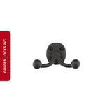 Emtek 2306 Sandcast Bronze Double Robe Hook