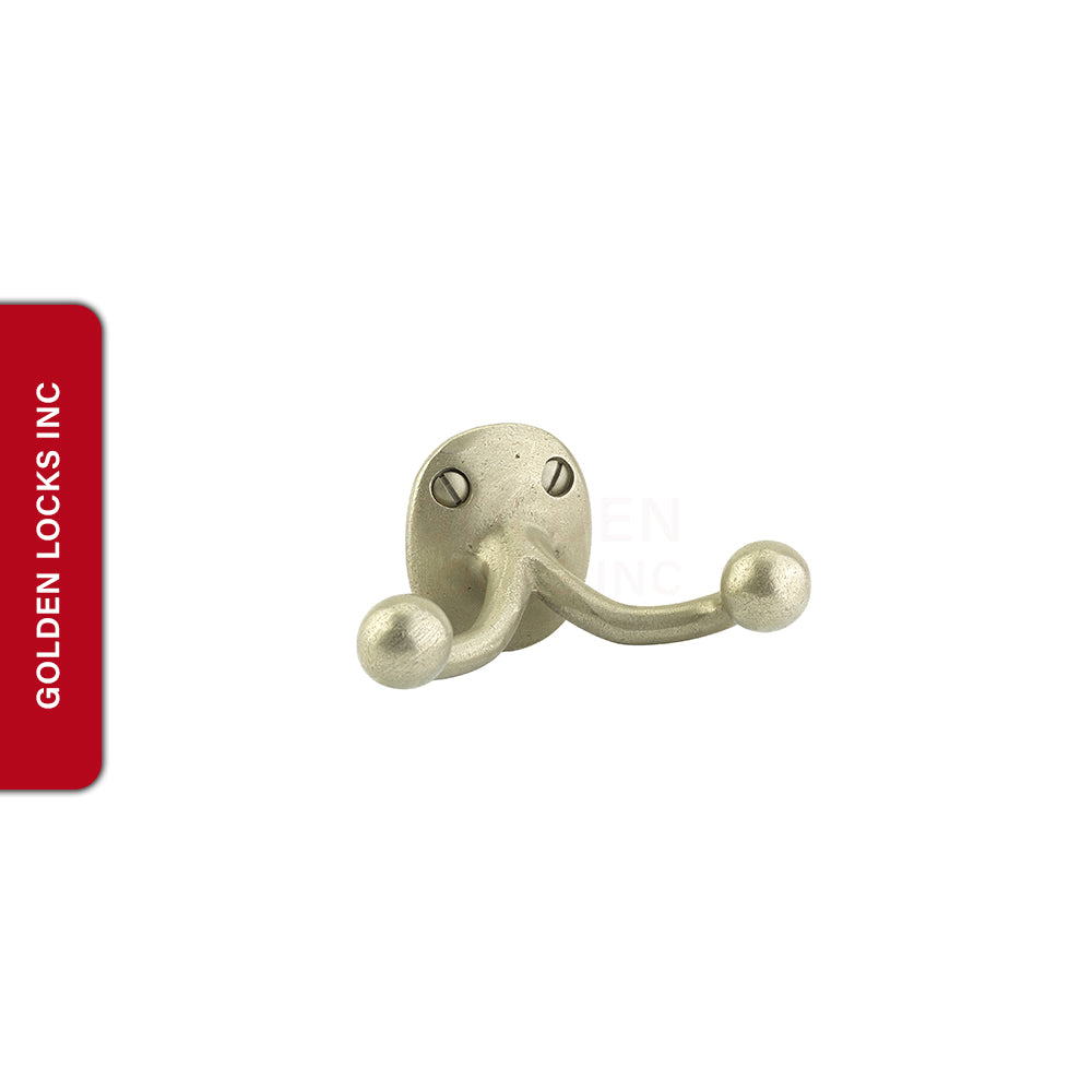 Emtek 2306 Sandcast Bronze Double Robe Hook