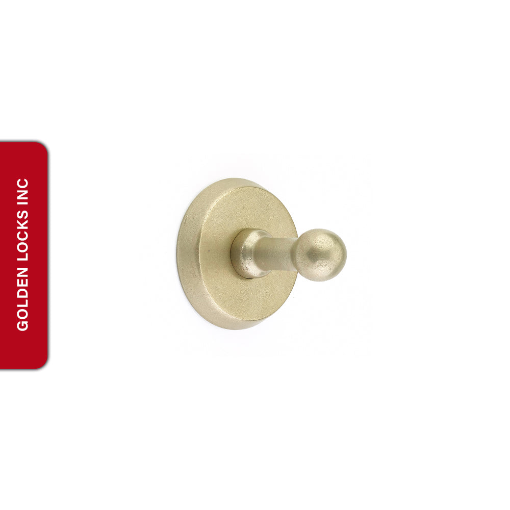 Emtek 2308 Sandcast Bronze Single Post Robe Hook