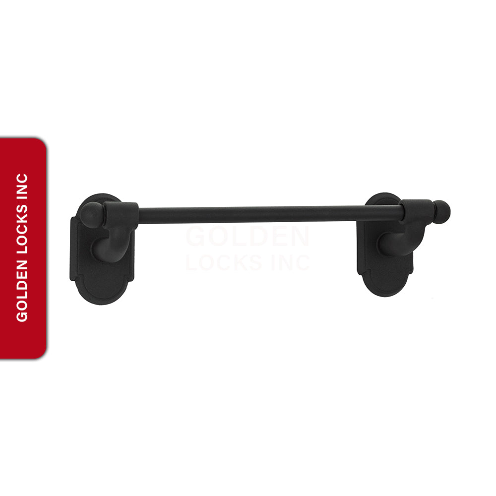Emtek 25022 Wrought Steel 24 Inch Towel Bar