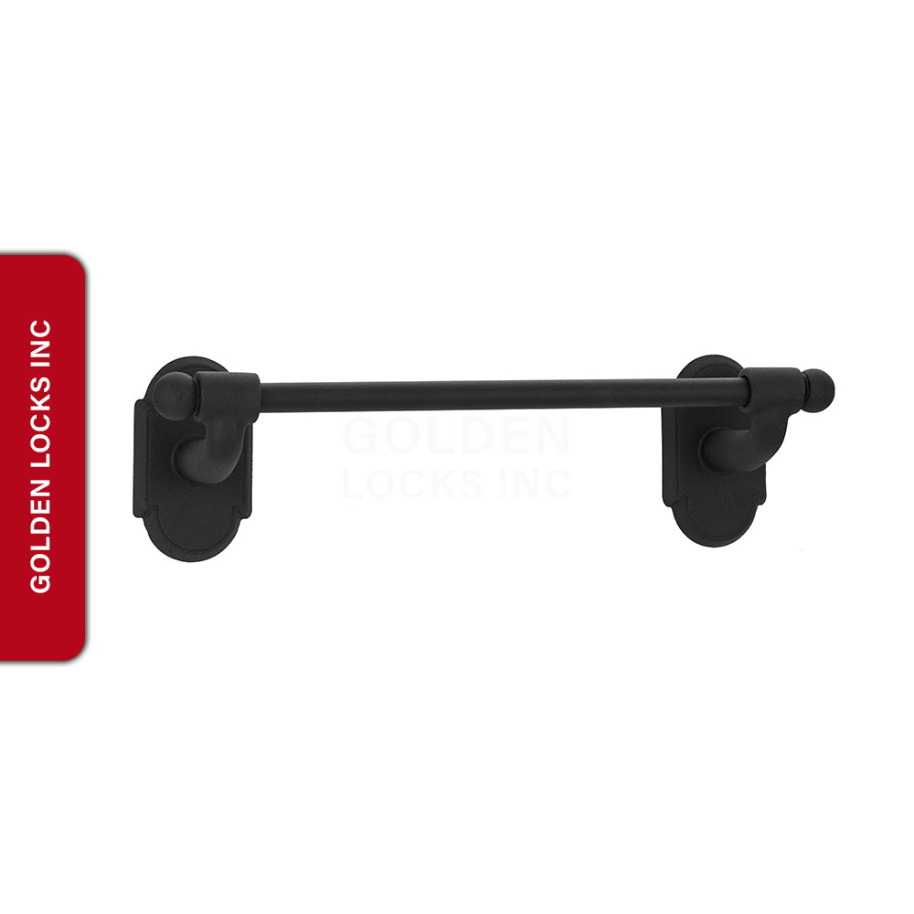 Emtek 25024 Wrought Steel 12 Inch Towel Bar