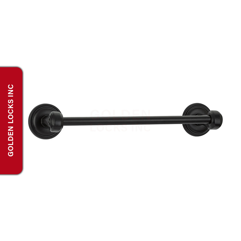 Emtek 27024 Tuscany Bronze 12 Inch Towel Bar