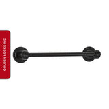 Emtek 27024 Tuscany Bronze 12 Inch Towel Bar