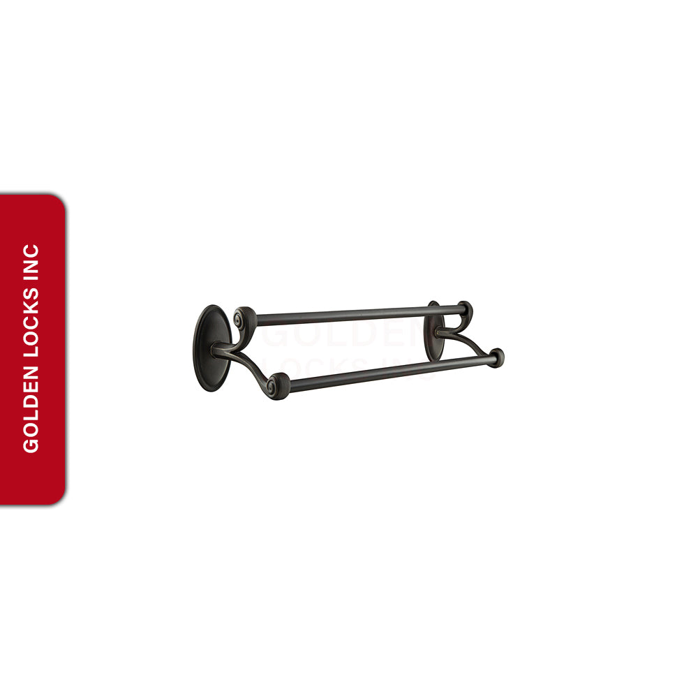 Emtek 27083 Tuscany 30 Inch Double Towel Bar