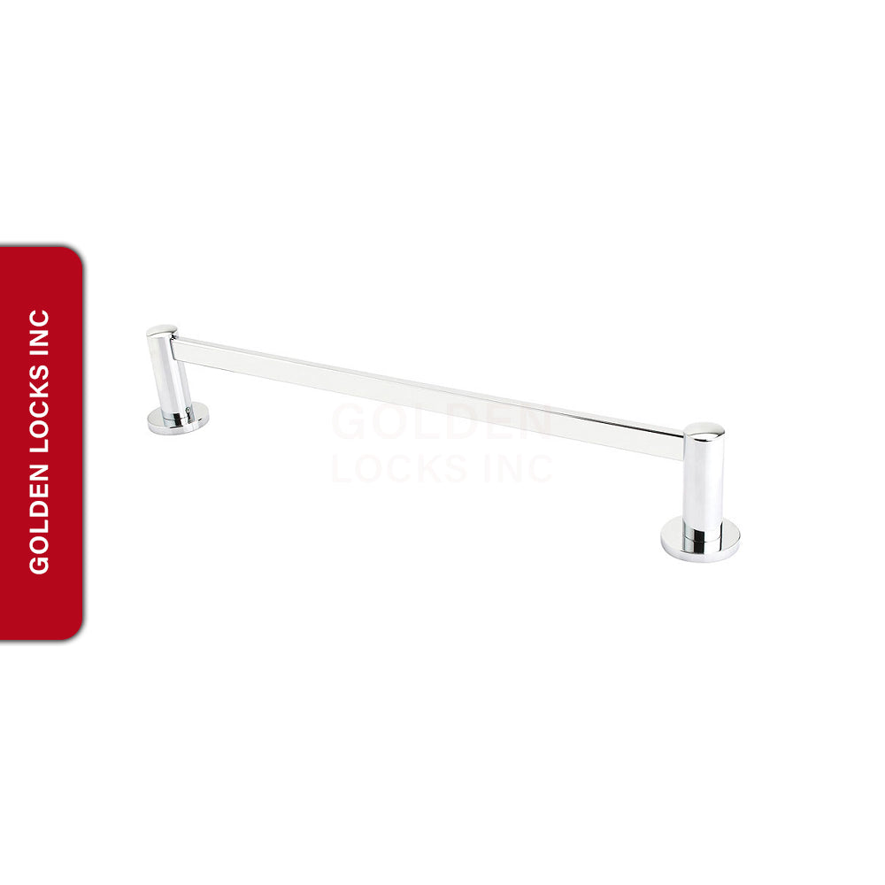 Emtek 28022 Modern Brass 24 Inch Towel Bar