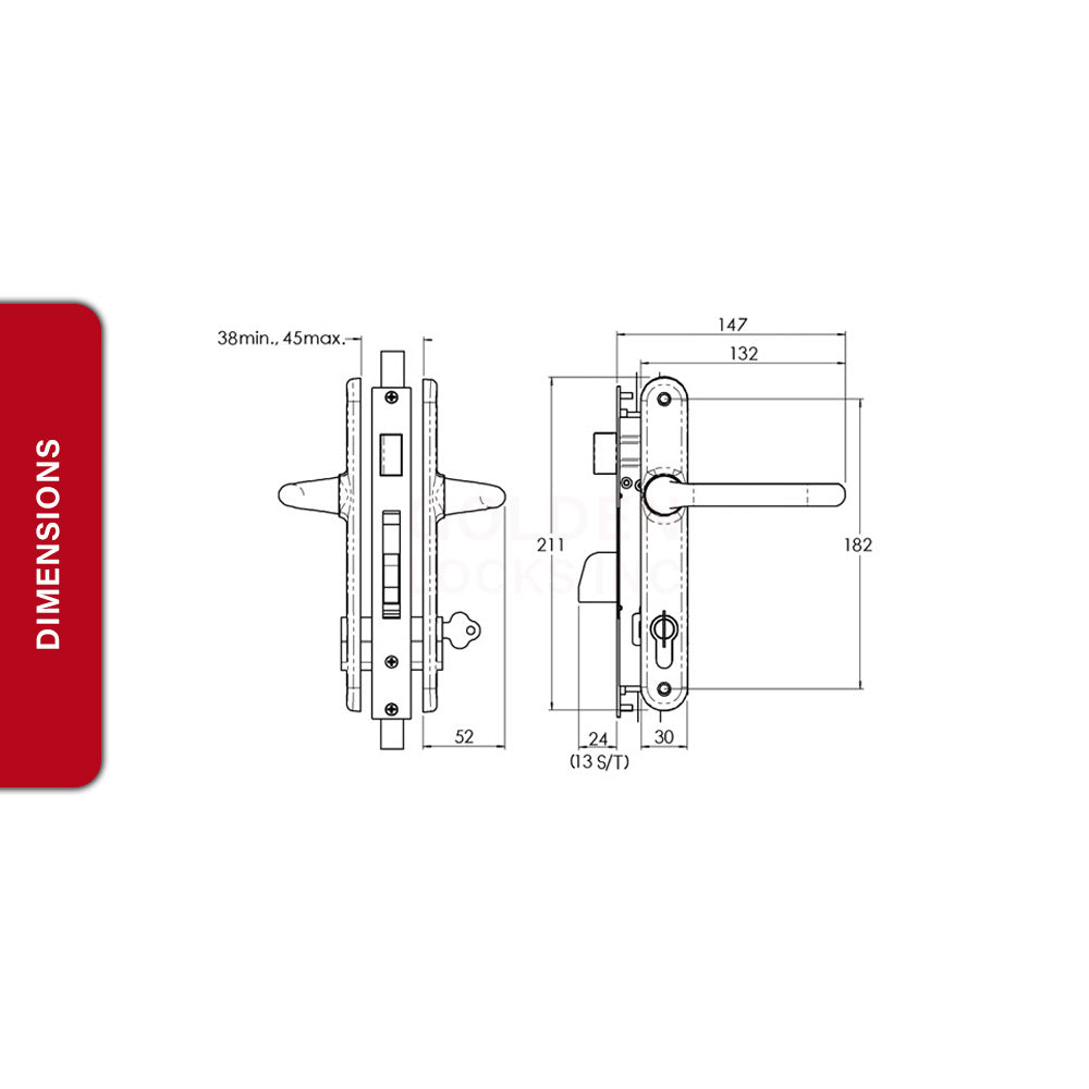 Interlock Active Handle Kit 55-225