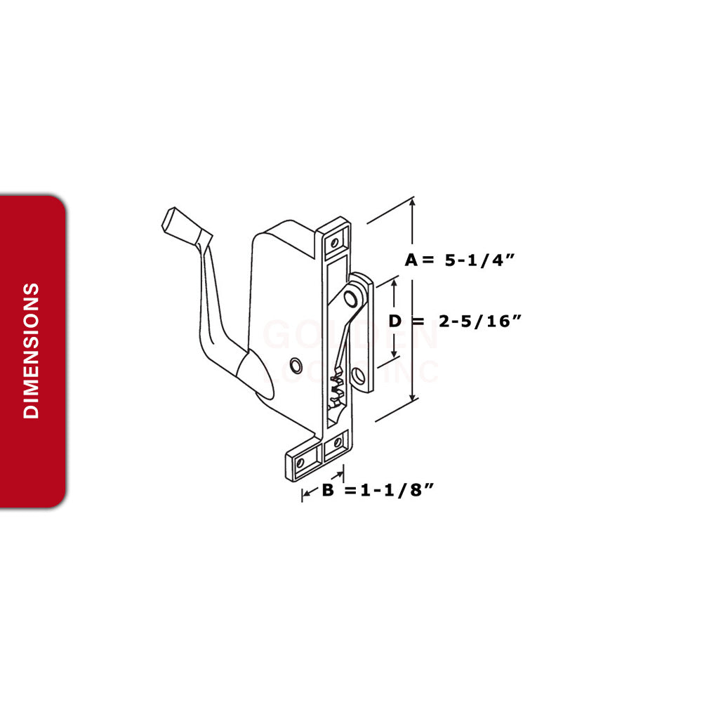 Keller - Air Control Awning Operator LH 41-204PW D