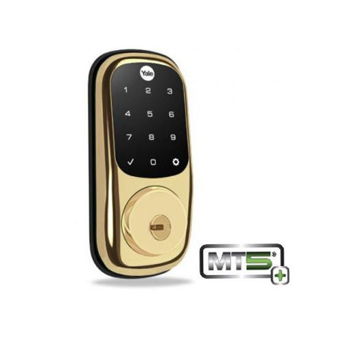 Yale Real Living Electronic Deadbolt with Mul-t-lock MT5+ cylinder