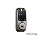Yale Real Living Electronic Deadbolt with Mul-t-lock Interactive+ cylinder