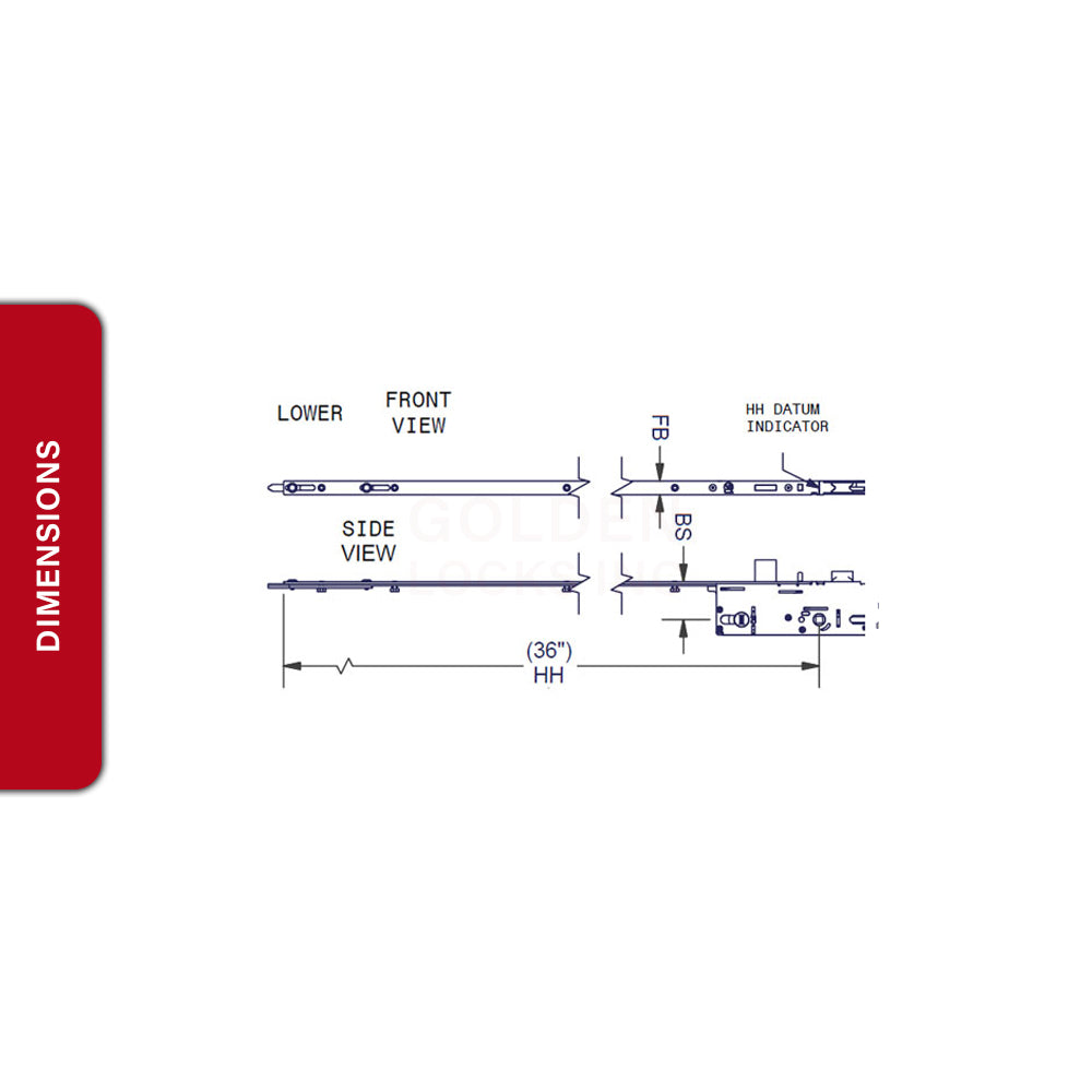Premier 2000 Multipoint Lock 56-387