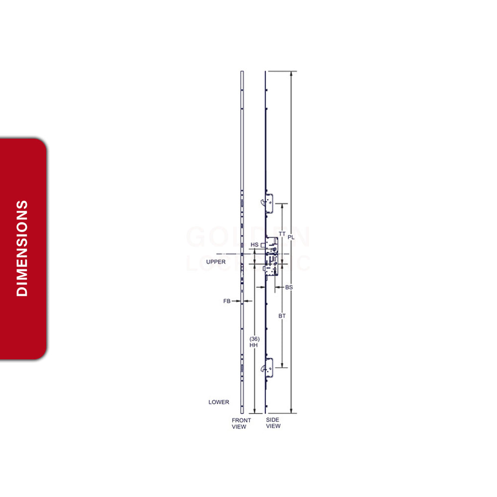 Premier 3000 Multipoint Lock 56-700