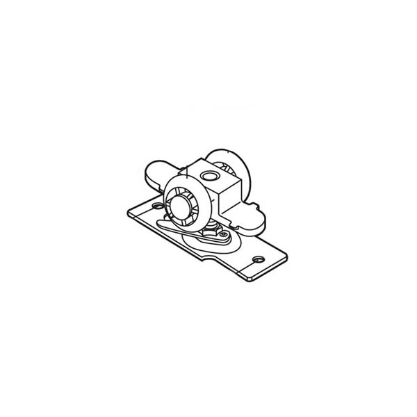 Roller Assembly - Tandem - 13/16 Inch - Pocket Door