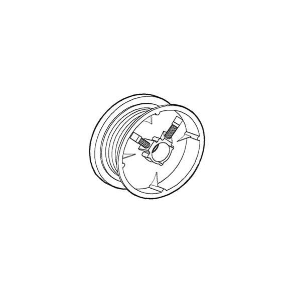 Torsion Spring Cable Drum, Garage Door - Left Hand