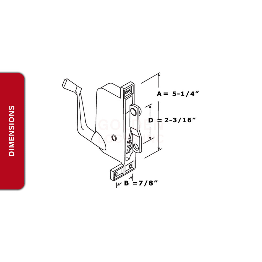 Yale - Ogron HD LH Awning Operator 41-270P HD